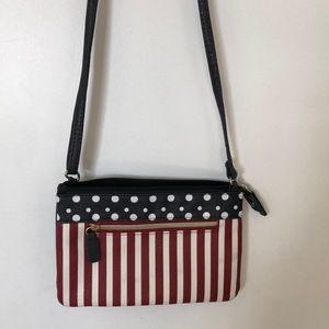American Flag Style Purse